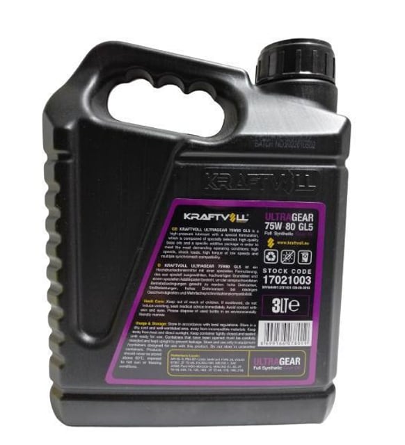 KRAFTVOLL 17021003-SANZIMAN VE DISLI YAGI 75W80 GL-5 3LT VW UYUMLU//3981